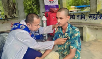 ट्राफिक सप्ताह रौतहटमा चालकको निःशुल्क स्वास्थ जाँच