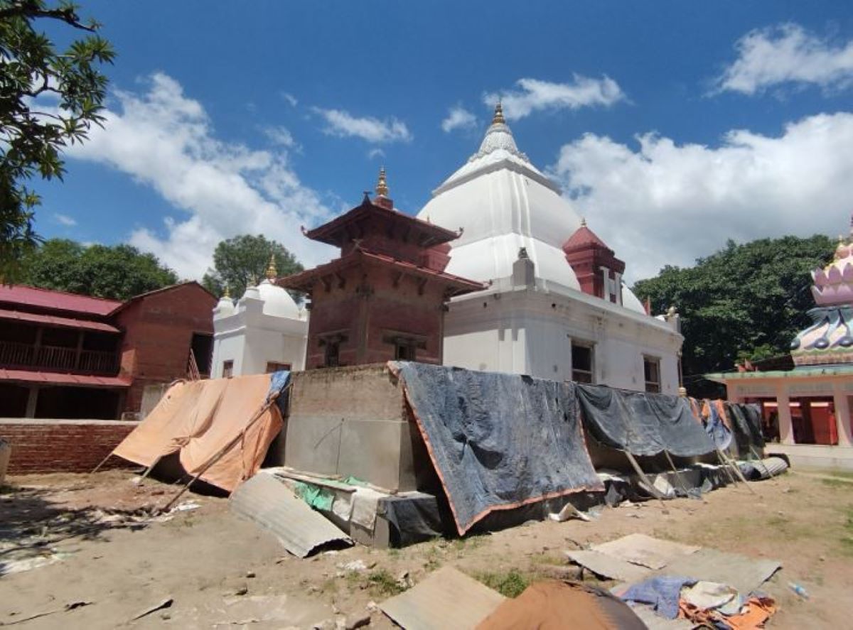 मन्दिर पुनःनिर्माण