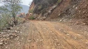 पहाडी लोकमार्ग स्तरोन्नति नहुँदा स्थानीय मर्कामा