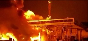 दक्षिणी रूसको पेट्रोल पम्पमा आगलागी हुँदा कम्तीमा १२ जनाको मृत्यु