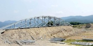 सरस्वती खोलामा फलामे पुल, जोखिममा खोला तर्ने बाध्यता हट्यो