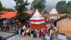 पोखराको विन्ध्यवासिनी मन्दिरमा नवदुर्गा महोत्सव शुरु