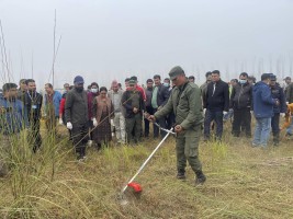 गौतम बुद्ध क्रिकेट रंगशाला सफाइ गर्दै भरतपुर महानगरपालिका