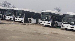 लुम्बिनीमा ३ वर्षदेखि थन्किएका विद्युतीय बस आजदेखि संचालनमा आउने