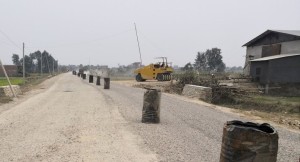 जग्गा विवादले हुलाकी राजमार्गको निर्माण प्रभावित
