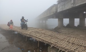 १४ वर्षदेखि अलपत्र झापाको कन्काई पुलको ठेक्का तोडियो