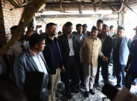 आफ्नो जलेको घर पुगेर ओलीले भने–जेनजीको नाममा ‘नेपालविरुद्ध भयावह षड्यन्त्र’ भयो