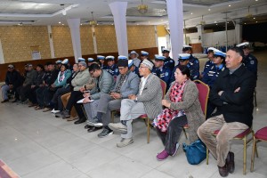 काठमाडौं महानगरका जनप्रतिनिधि र ट्राफिक प्रहरीबीच अन्तरक्रिया