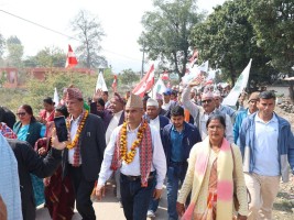 डडेलधुरा विकासको ‘ब्लुप्रिन्ट’सहित घरदैलोमा नैनसिंह : यस्तो छ ५ वर्षे खाका