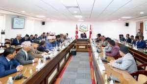 बैंकिङ क्षेत्रको समस्या समाधान गर्न प्रधानमन्त्रीले थाले छलफल (तस्बिरहरू)