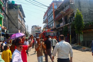 इटहरी आगलागी, ३५ लाख बढी क्षतिको अनुमान