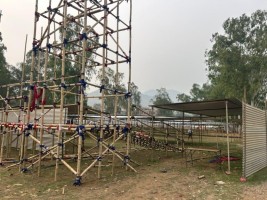 हेटौँडास्थित टिसिएनको चौरमा कृषि तथा पर्यटन महोत्सवको तयारी तीव्र