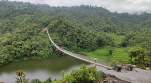 रुपातालमाथी २ सय ६९ मिटर लामो झोलुङ्गे पुल निर्माण