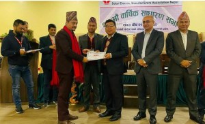 सौर्य विद्युत् उत्पादक संघको अध्यक्षमा पराजुली निर्वाचित