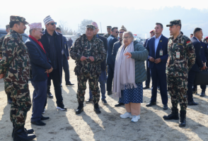 प्रधानमन्त्री कार्कीद्वारा काठमाडौं–तराई द्रुतमार्गको निरीक्षण