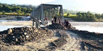 १८ दिनपछि सञ्चालनमा आयो घिरिङ–डेढगाउँ जोड्ने पुल