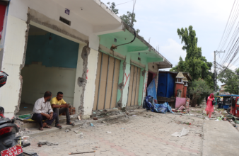 अतिक्रमण हटाएर जग्गा संरक्षणमा कोशी अस्पताल, अब पर्खाल लगाइने
