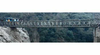 मेची राजमार्गअन्तर्गत पाँचथर खण्डको हेंवा खोलामा निर्मित मोड्युलर ब्रिज उद्घाटन 