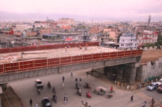 ग्वार्काेमा निर्माणाधीन फ्लाइ ओभर निर्माण अबकाे तीन महिनामा सम्पन्न हुने