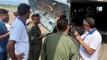 बडीमालिकामा टेलिफोन र इन्टरनेट विस्तारका लागि हेलिकप्टरमार्फत् उपकरण ढुवानी