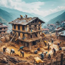 गलकोट कोतघरको जीर्णोद्धार कार्य ५० प्रतिशत सम्पन्न