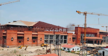 संसद् भवन निर्माण कार्य अन्तिम चरणमा, सभामुख र राष्ट्रिय सभा अध्यक्षले दिए चासो
