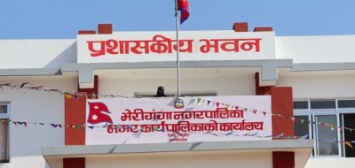 तोकिएको समय अगावै प्रशासनिक भवन निर्माण सम्पन्न