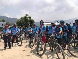 पर्यटन प्रवर्द्धन गर्न राइनासमा साइकल ट्रेल निर्माण