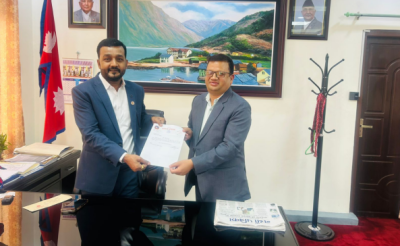 नेपाल खानेपानी संस्थानको अध्यक्षमा ढुण्डीराज भट्टराई नियुक्त 