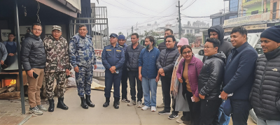 कान्ति लोकपथको स्थलगत अनुगमन, समयमै काम सक्न निर्देशन