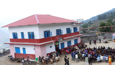 रघुगङ्गा गाउँपालिका–५ को वडा कार्यालय भवन निर्माण सम्पन्न