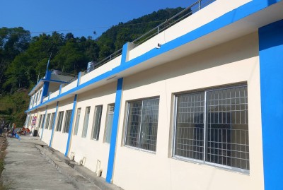 सभापोखरी गाउँपालिकामा ५ शय्याको अस्पताल उद्घाटन