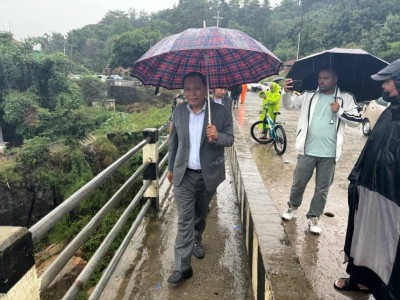 मन्त्री घिसिङ बीपी राजमार्गको अवस्था अवलोकन गर्न आज काभ्रे जाँदै