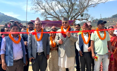 सम्झौताको ७ महिनाअघि नै पुल निर्माण, मुख्यमन्त्री पाण्डेद्वारा उद्घाटन