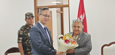 प्रधानमन्त्री कार्की र चिनियाँ राजदूतबीच भेटवार्ता, के के भयो कुराकानी ?