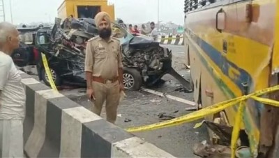 दिल्लीमा एका बिहानै भयानक सडक दुर्घटना, ६ जनाको मृत्यु