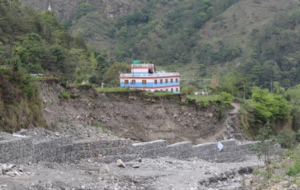 दग्नामको पहिरो नियन्त्रण गर्न दुई करोड विनियोजन