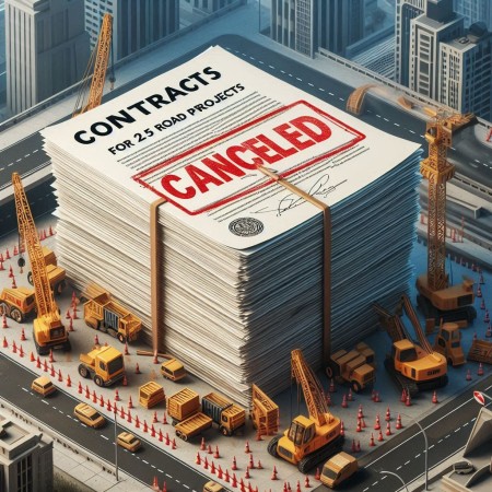 ठेकेदारप्रति निर्मम बन्दै सरकार, तोडियो २५ सडक आयोजनाका ठेक्का