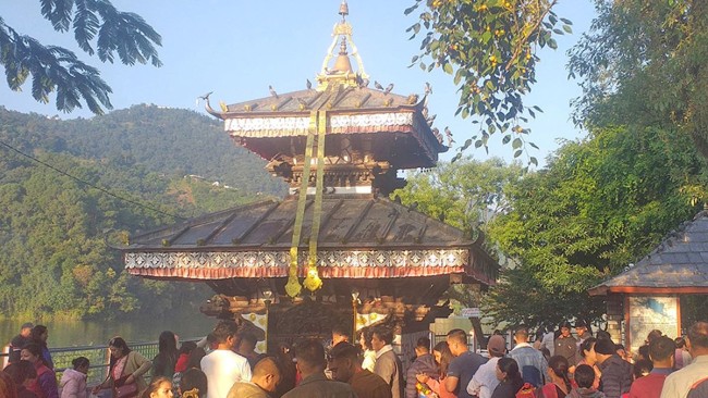 बाराही मन्दिर पुनःनिर्माण गरिँदै