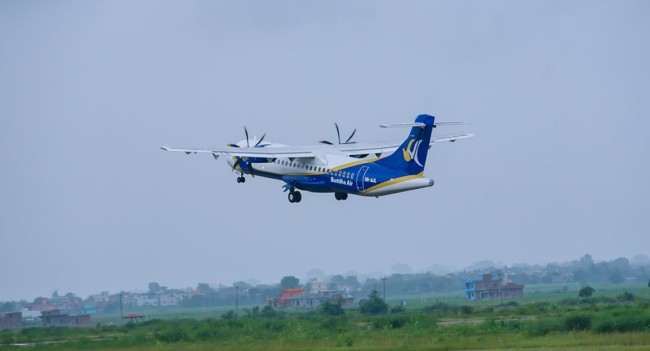 प्राविधिक समस्या आएपछि पोखरा उडेको जहाज काठमाडौं फर्कियो