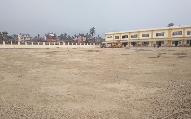 धरान स्मार्ट बसपार्कको काम अन्तिम चरणमा