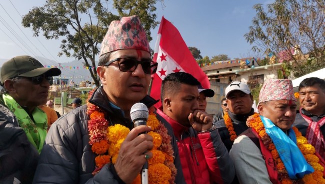 विकासका लागि जनताले जनप्रतिनिधिसँग हात जोड्नुपर्दैनः राणा