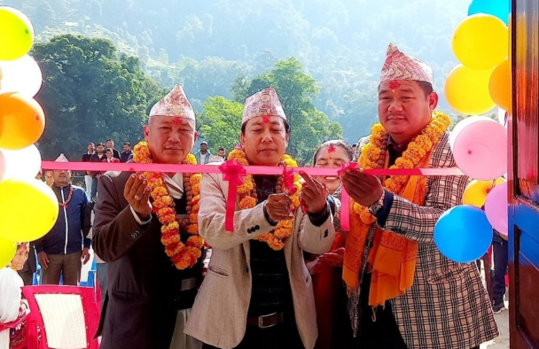 सभापोखरी गाउँपालिकामा पाँच शय्याको अस्पताल उद्घाटन