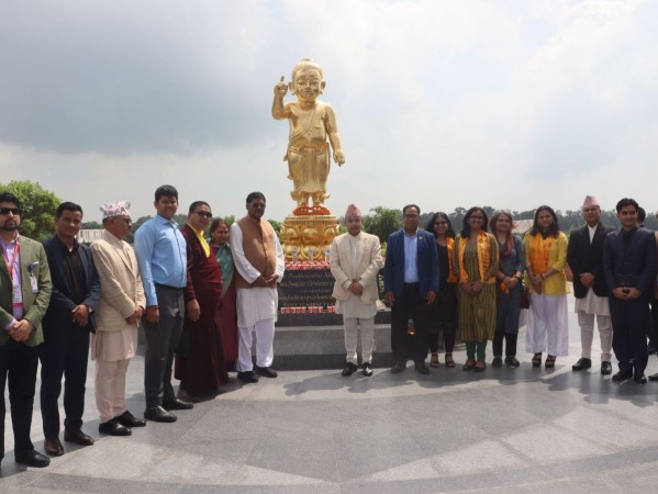भारतीय प्रधानन्यायाधीश गवईद्वारा लुम्बिनी भ्रमण, गुरुयोजना र विकासको गतिबारे लिए चासो
