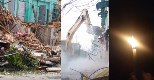 सडक विस्तारको क्रममा तार र पोल ढलेपछि हेटौंडामा विद्युत सेवा अवरुद्ध, जनजीवन प्रभावित