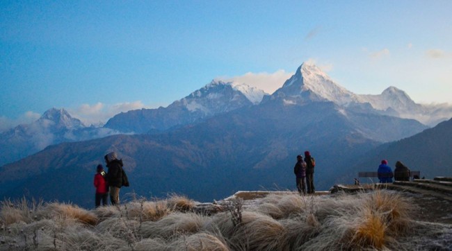 बर्खाको समयमा पनि अन्नपूर्ण पदमार्गमा पर्यटक आगमन