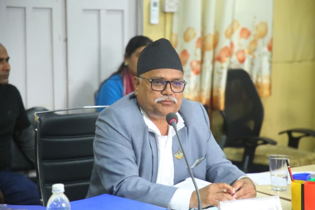 देशको उन्नति र राष्ट्रको विकासका लागि सधैं काम गर्छु : सभापति शर्मा