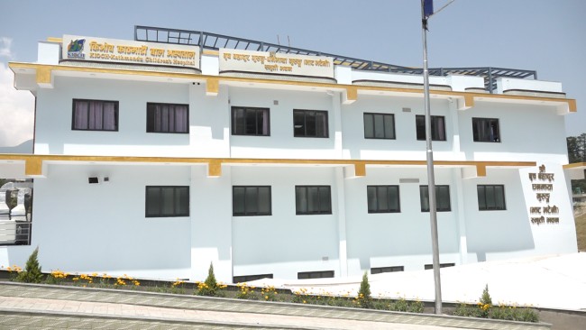 ७१ करोड दानबाट बनेको किओच काठमाडाैं बाल अस्पतालको उद्घाटन