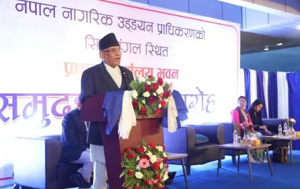 प्रधानमन्त्री प्रचण्डद्वारा नागरिक उड्डयन प्राधिकरणको नवनिर्मित भवन उद्घाटन