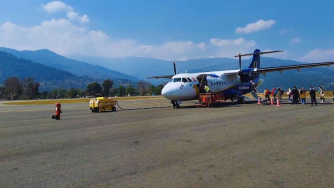 १० दिनदेखि बन्द तुम्लिङटार विमानस्थल सञ्चालन